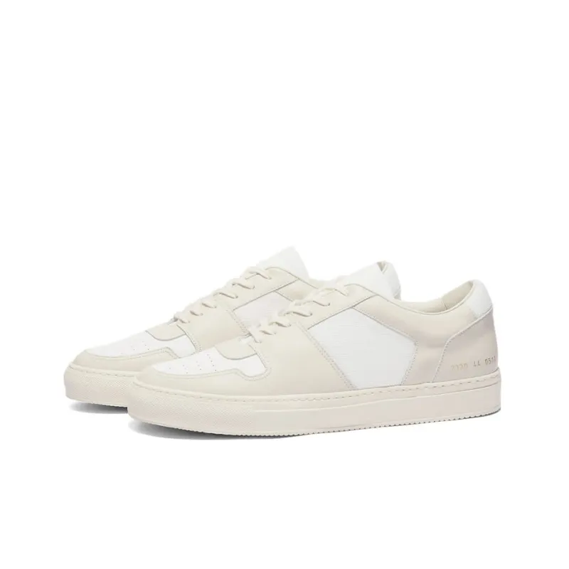 COMMON PROJECTS Low Top Skateboard Shoes Men's Gray White-2