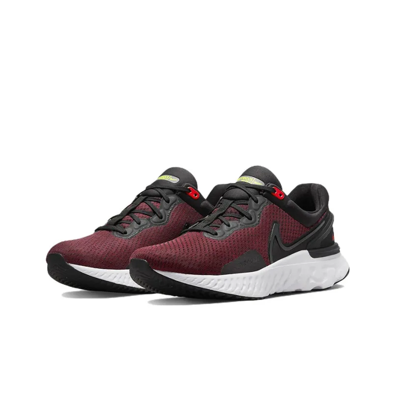 Nike React Miler 3 Black Sired Red-2