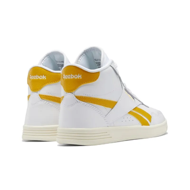 Reebok Women's Club High 'White Fierce Gold' Women's-3