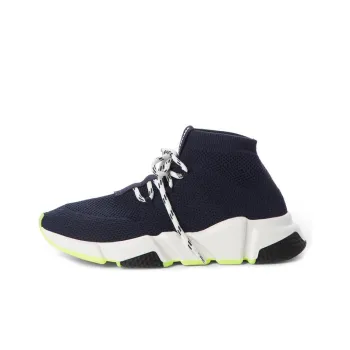 Balenciaga Women's Speed Lace Up 'Navy'