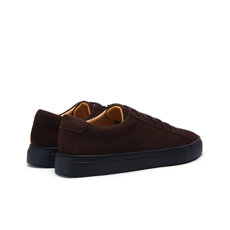 CHIORYN Suede Collection Stylish Skateboarding Shoes Men's Coffee-4