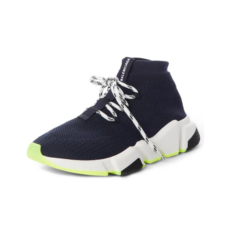 Balenciaga Women's Speed Lace Up 'Navy'-2