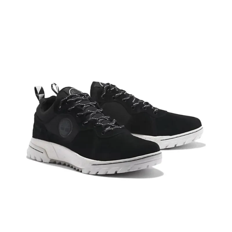 Timberland Boulder Casual Shoes Men Low-Top Black/White-2