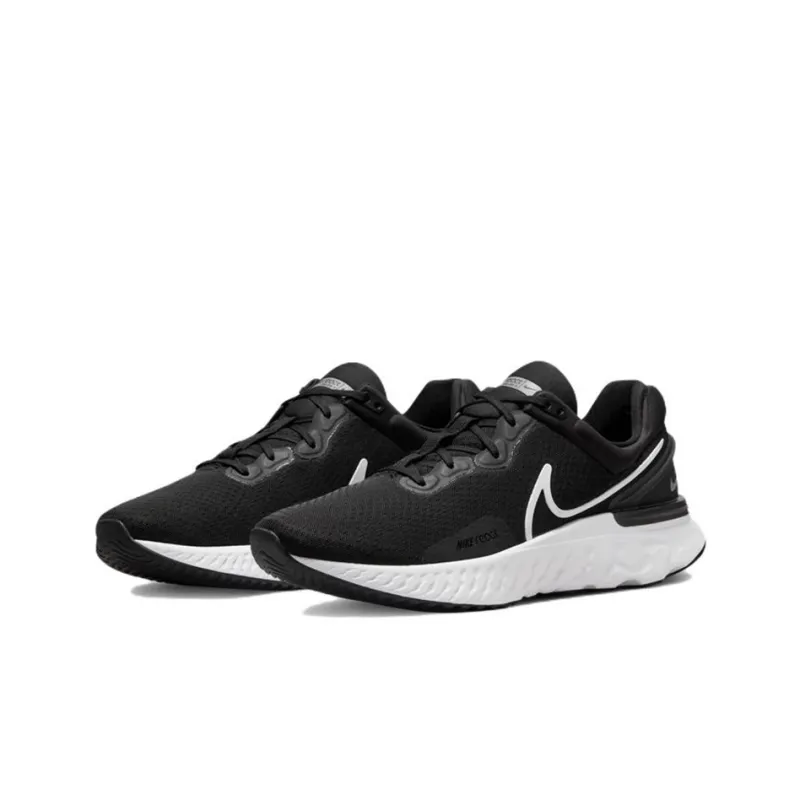 Nike React Miler 3 Black White-2