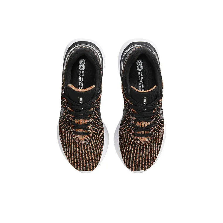 Nike React Infinity Run Flyknit 3 'Black Multi' Women's-3