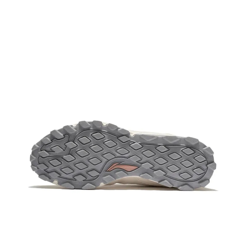 LiNing Low Top Running Shoes Women's Ecru-3