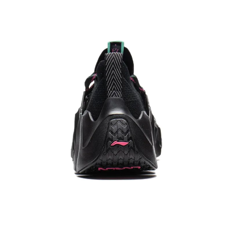 LiNing Phantom Stinger Cushioning Anti Slip Wear Resistant Breathability Low Top Sports Casual Shoes Men's Black-5