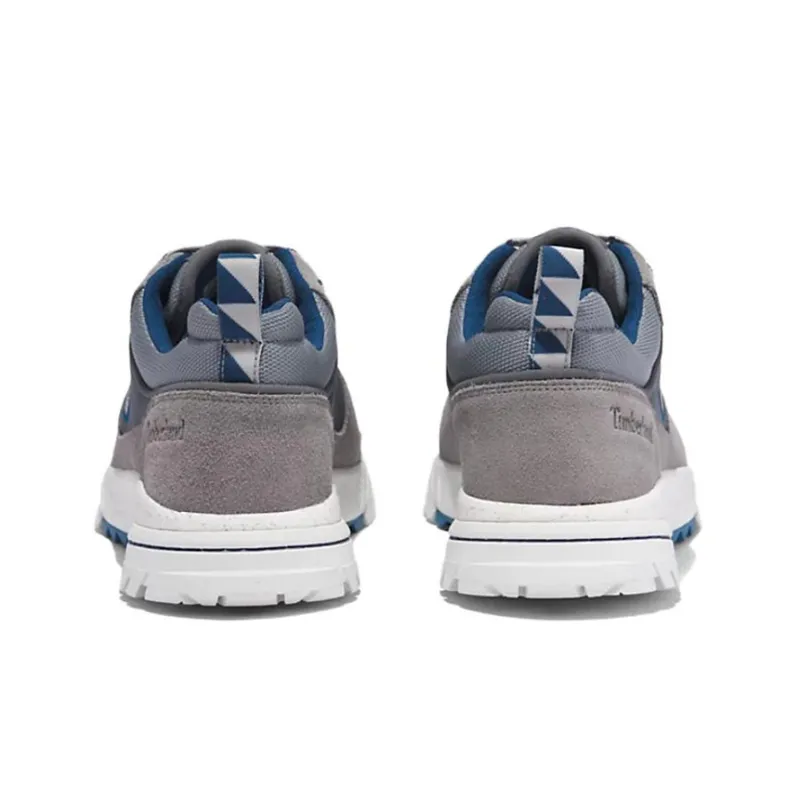 Timberland Boulder Casual Shoes Men Low-Top Gray/Blue-4