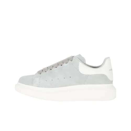 Alexander McQueen Oversized Dove Grey Suede Women's