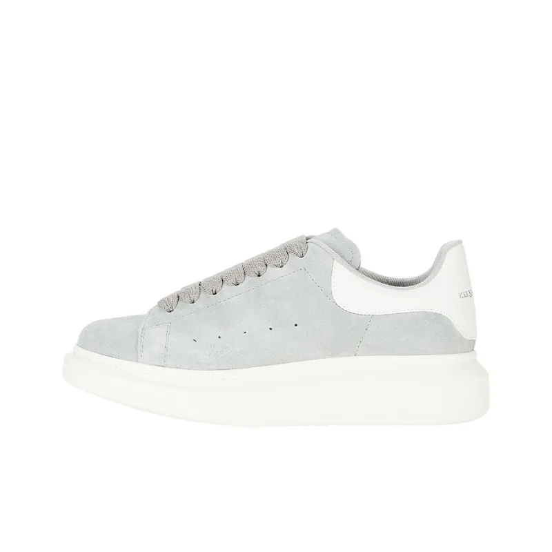 Alexander McQueen Suede Oversized Sneaker 'Grey' Women's-0