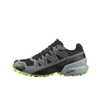 SALOMON Speedcross 5 Wear-Resistant Low-Top Trail Running Running Shoes Men's Black Gray