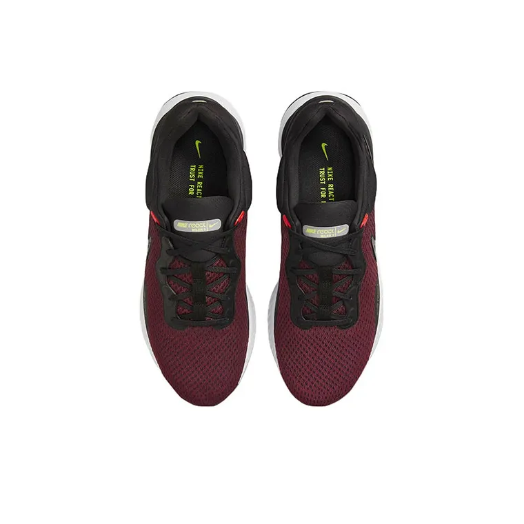 Nike React Miler 3 Black Sired Red-3