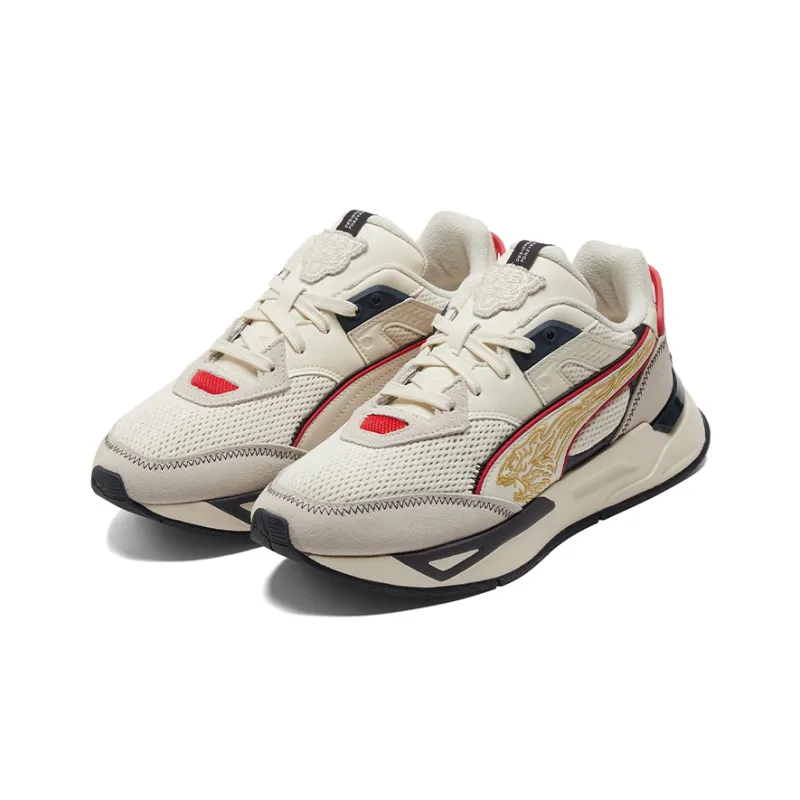 PUMA Shoes Sports Casual Shoes 'Cream Black Red'-2