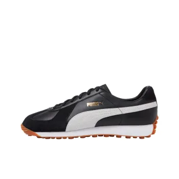 PUMA Army Trainer Casual Shoes Unisex Low Top Black/White