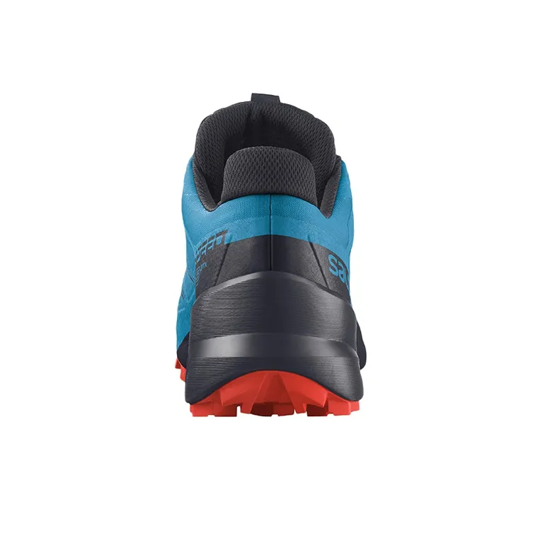 SALOMON Speedcross 5 Wear-Resistant Low-Top Running Shoes Men's Blue Black-2