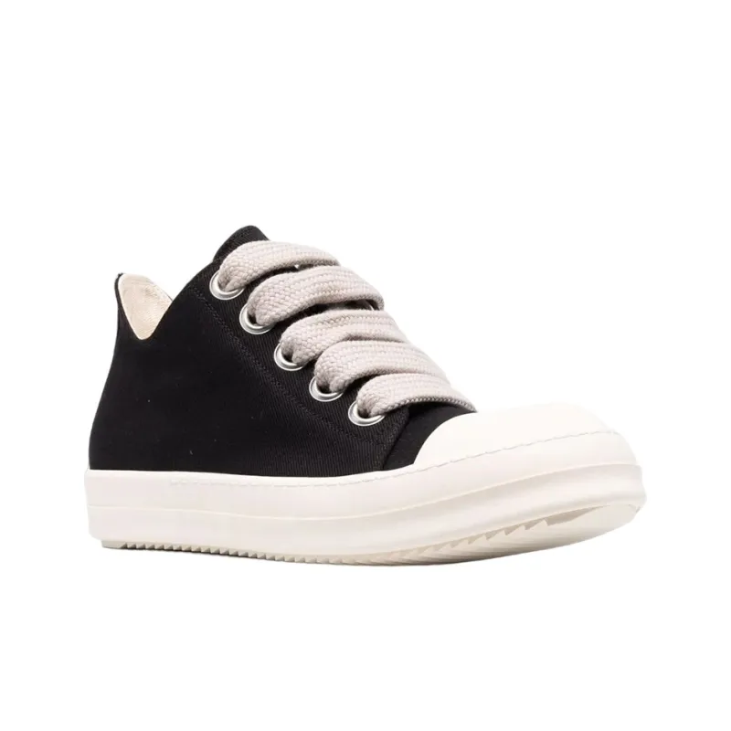 Rick Owens DRKSHDW Jumbo Lace Low 'Black Milk'-2