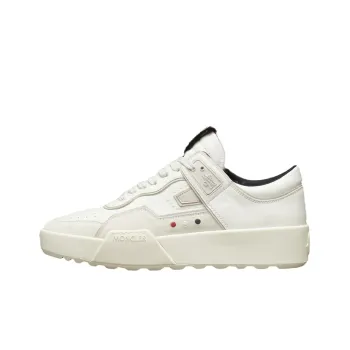 Moncler Promy Cushioning Anti-Slip And Wear-Resistant Low-Top Casual Shoes Men's White
