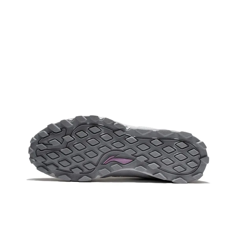 LiNing Low Top Running Shoes Women's Gray-3