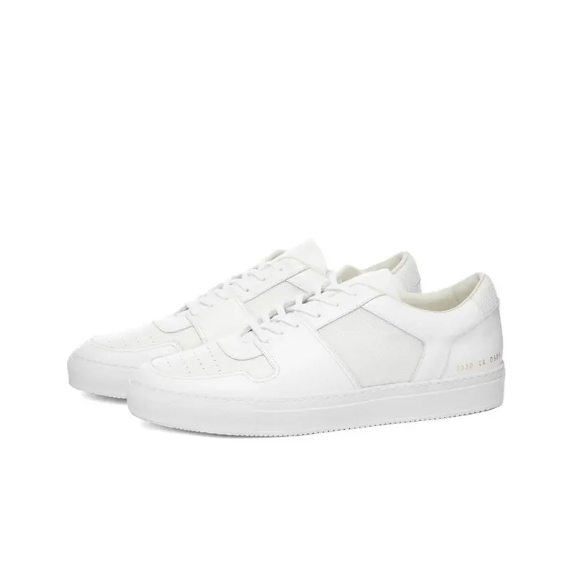 COMMON PROJECTS Low Top Stylish Skateboarding Shoes Men's White-2