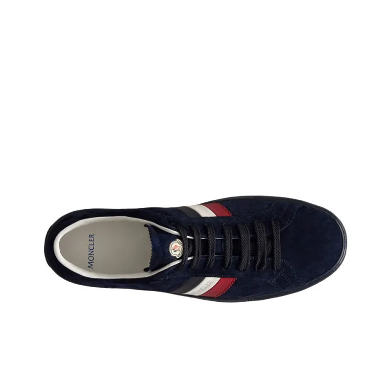 Moncler New Monaco Stylish Skateboarding Shoes Men's Dark Blue-2