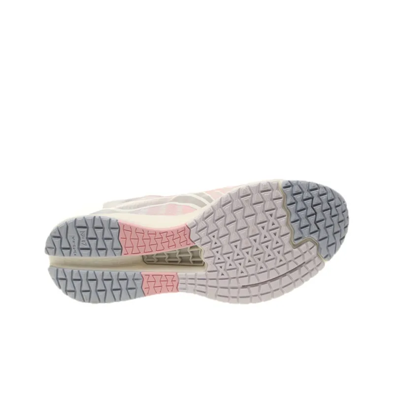 LiNing Red Hare 4 Anti Slip Wear Resistant Low Top Running Shoes Women's Gray Pink-3