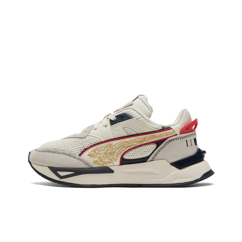 PUMA Shoes Sports Casual Shoes 'Cream Black Red'-0