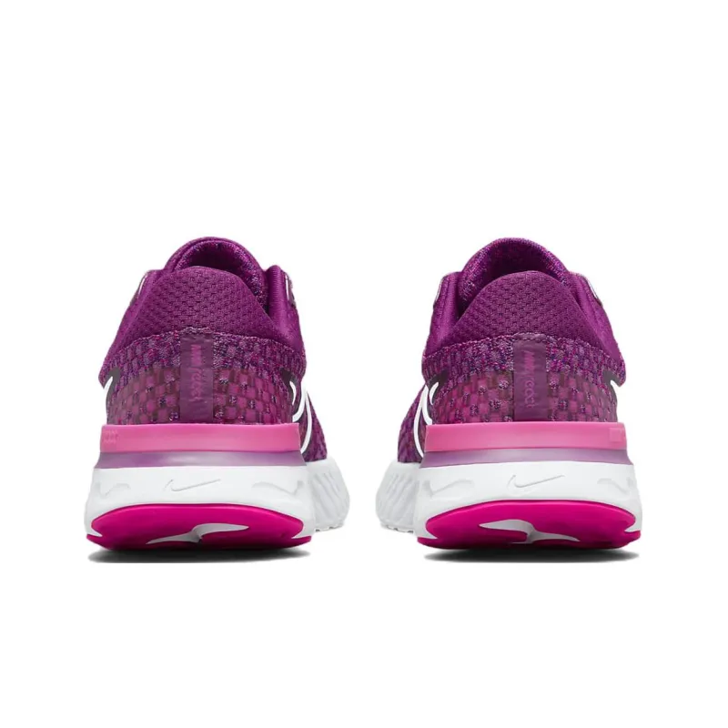 Nike React Infinity Run Flyknit 3 Light Bordeaux Women's-4