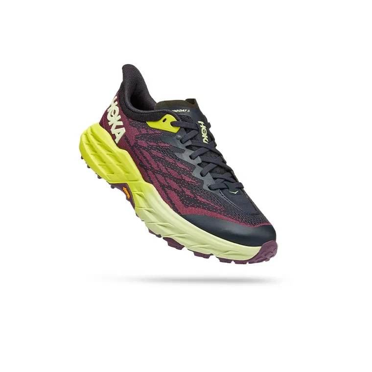 HOKA ONE ONE Speedgoat 5 'Blue Graphite Evening Primrose' Women's-3