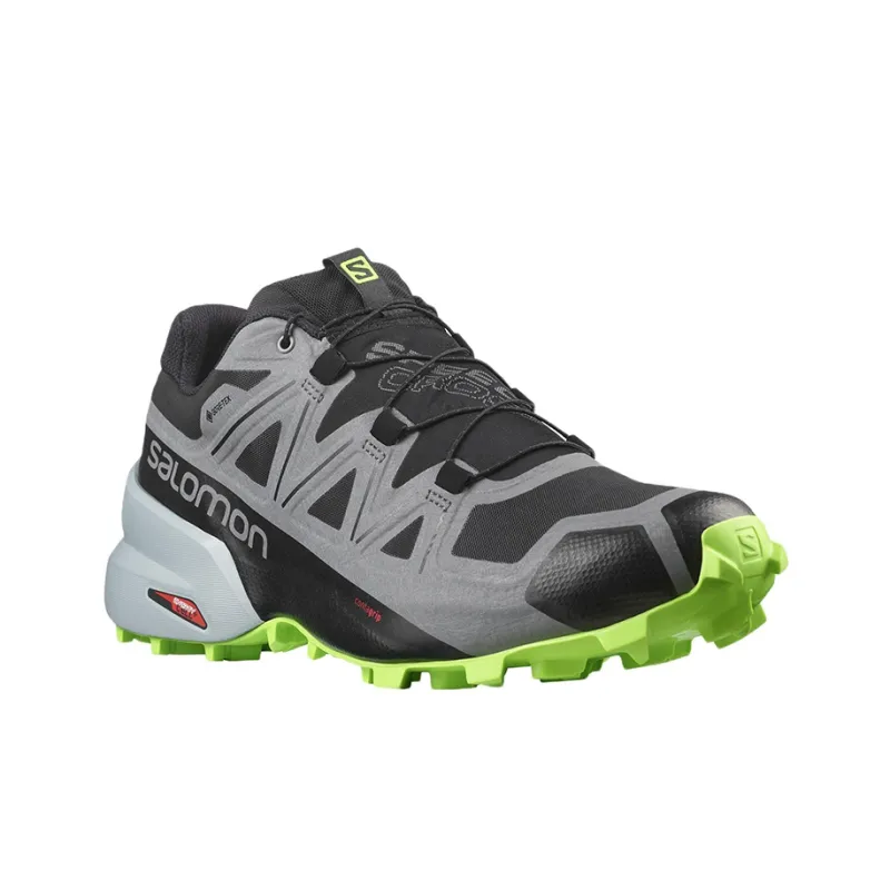 SALOMON Speedcross 5 Wear-Resistant Low-Top Trail Running Running Shoes Men's Black Gray-1