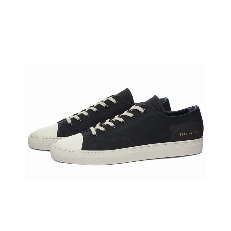COMMON PROJECTS Tournament Low Top Stylish Skateboarding Shoes Men's Black-2