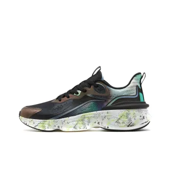 XTEP Polygon 3.0 Breathable Low Top Running Shoes Men's Black