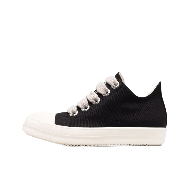 Rick Owens DRKSHDW Jumbo Lace Low 'Black Milk'-0