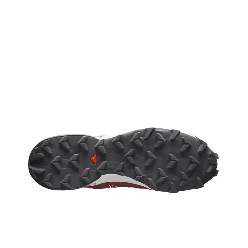 SALOMON Speedcross 5 Wear-Resistant Low-Top Running Shoes Men's Black Red-4