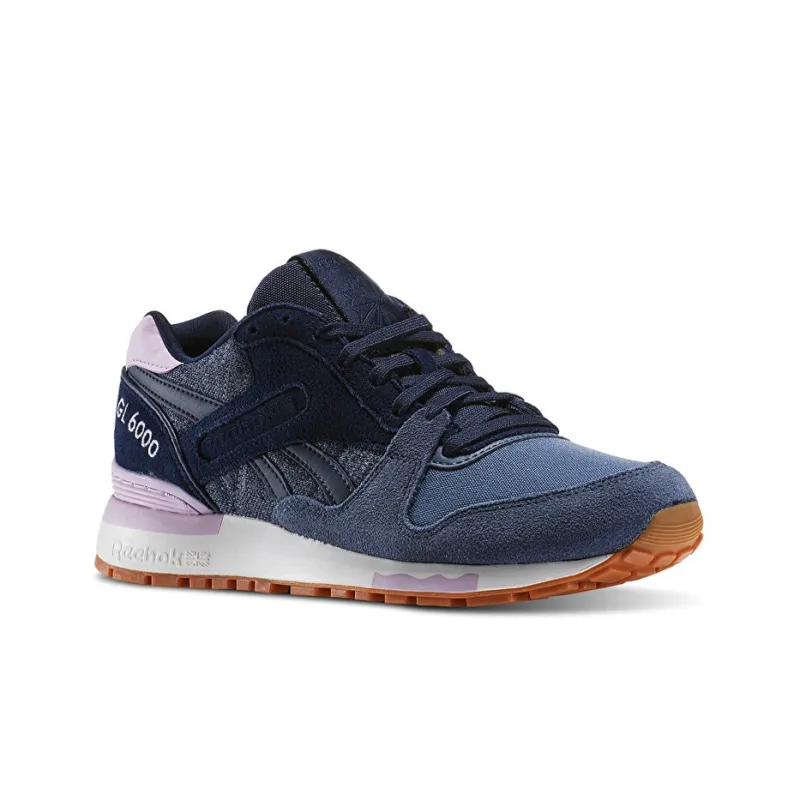 Reebok GL6000 Anti-Slip Wear-Resistant Low-Top Running Shoes Women's Navy Blue-2
