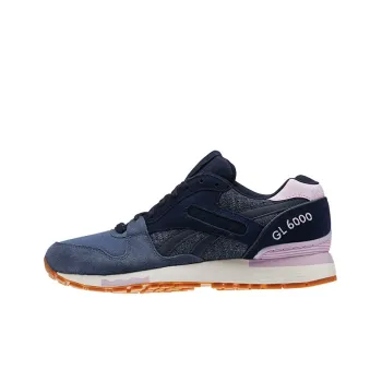 Reebok GL6000 Anti-Slip Wear-Resistant Low-Top Running Shoes Women's Navy Blue