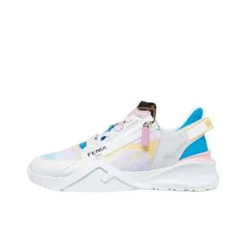 FENDI Flow Cushioning, Slip Resistant, Abrasion Resistant Coverage Low Top Casual Shoes Men's White