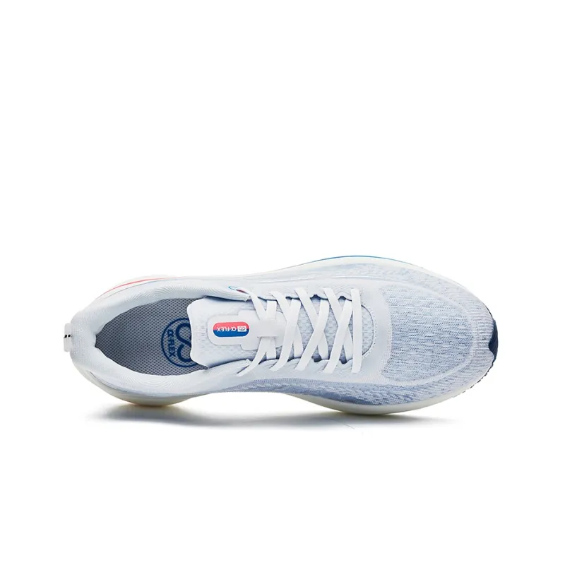 Erke Strange Bullet 3.0 Low Top Running Shoes Men's White Blue-5