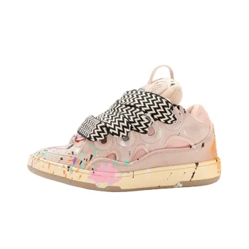 Lanvin Leather Curb Gallery Dept. Pale Pink Multi Women's
