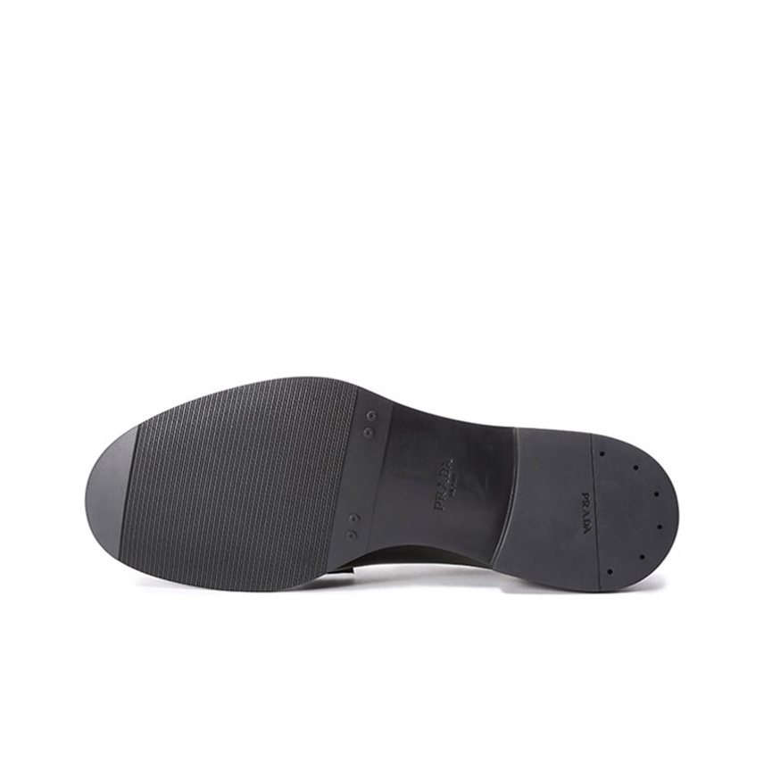 PRADA Dress Shoes Men Low-Top Black - POIZON PRADA Dress Shoes Men Low-Top Black - POIZON