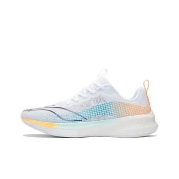 LiNing Red Hare 5 Pro Cushioning Anti Slip And Wear Resistant Low Top Running Shoes Men's White