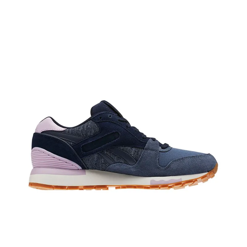 Reebok GL6000 Anti-Slip Wear-Resistant Low-Top Running Shoes Women's Navy Blue-1
