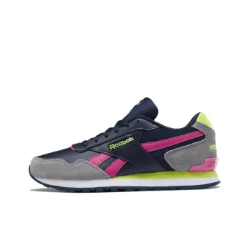 Reebok CL Harman Run Wear-Resistant Low-Top Running Shoes Women's Gray Blue