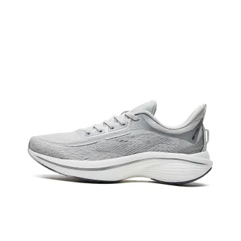 Erke Strange Bullet 3.0 Low Top Running Shoes Men's Silver Gray