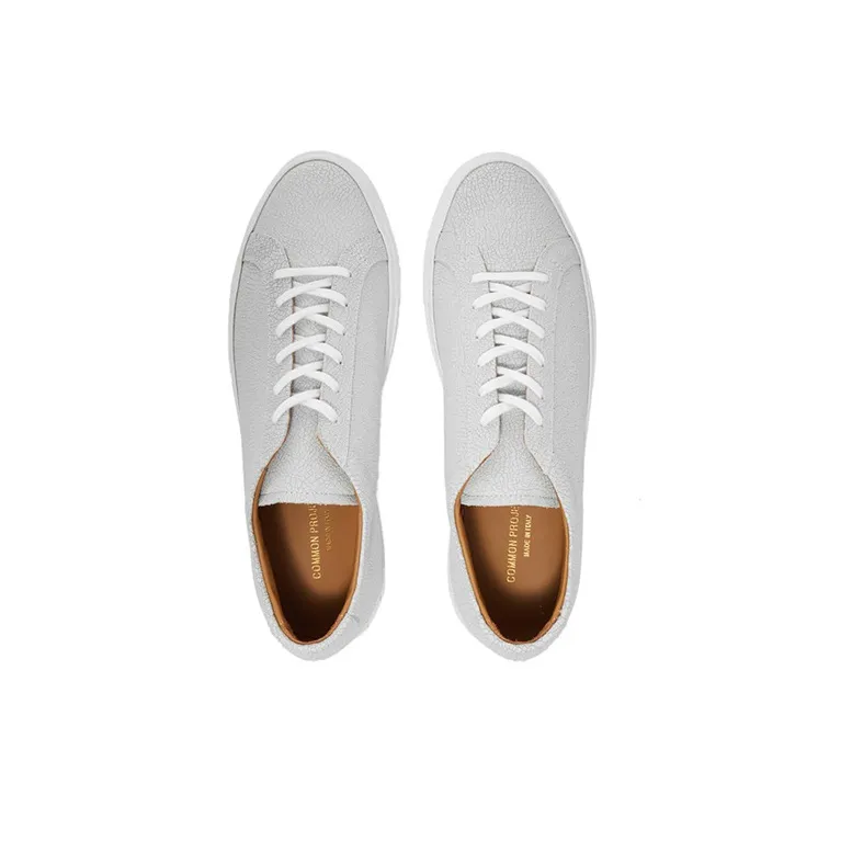 COMMON PROJECTS Skateboard Shoes Men Low-Top Gray White-3