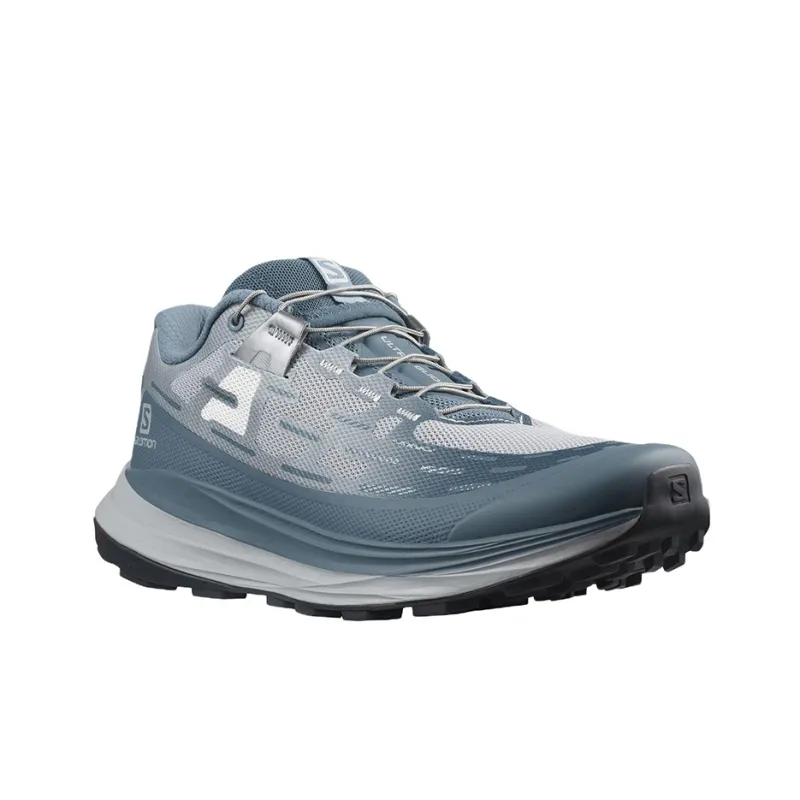 SALOMON Abrasion Resistant Low Top Trail Running Shoes Women's Pearl Blue-1