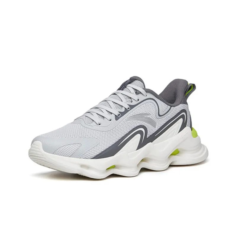 Anta Running Collection Low Top Running Shoes Men's White Black-2