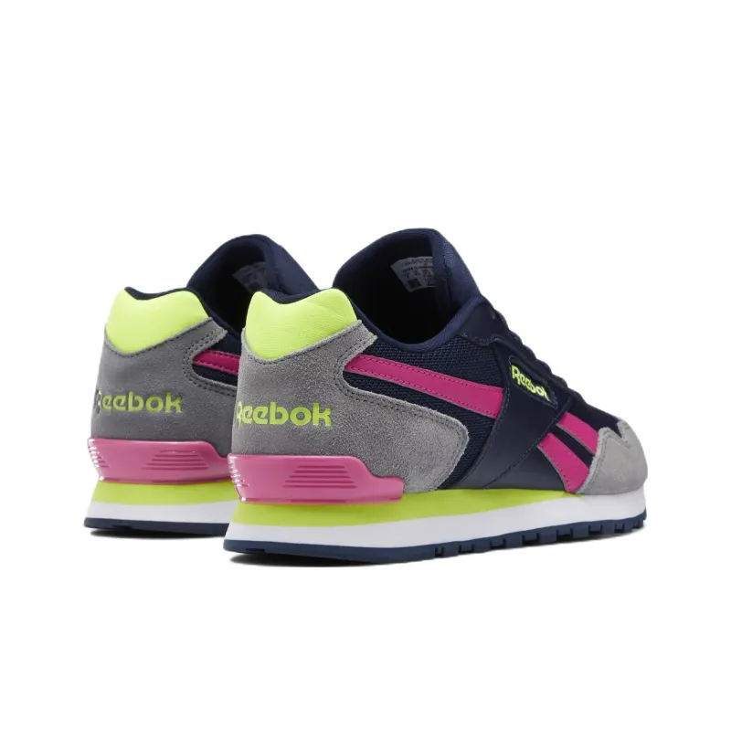 Reebok CL Harman Run Wear-Resistant Low-Top Running Shoes Women's Gray Blue-3