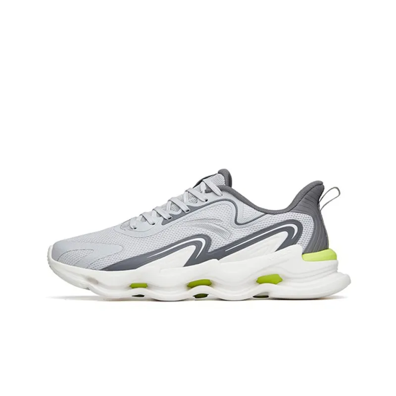 Anta Running Collection Low Top Running Shoes Men's White Black-0