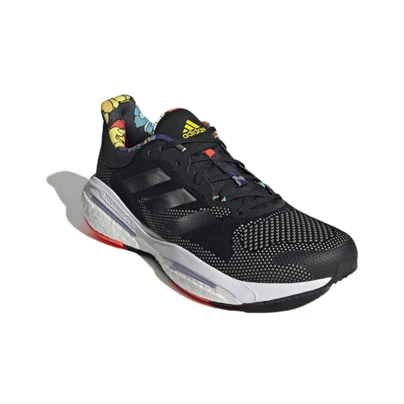 Adidas Solarglide 5 Black Solar Red Purple-2
