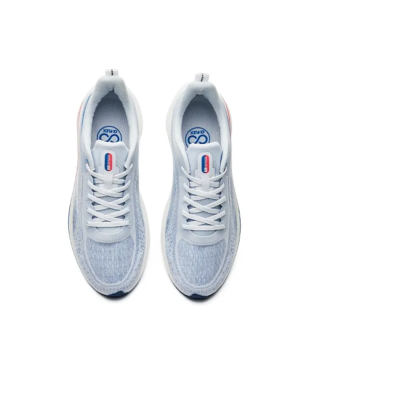 Erke Strange Bullet 3.0 Low Top Running Shoes Men's White Blue-4
